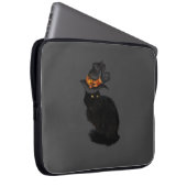 Laptop Case Cat Halloween  ラップトップスリーブ (正面右)
