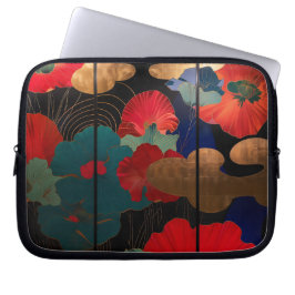 laptop case Japanese style flower ラップトップスリーブ