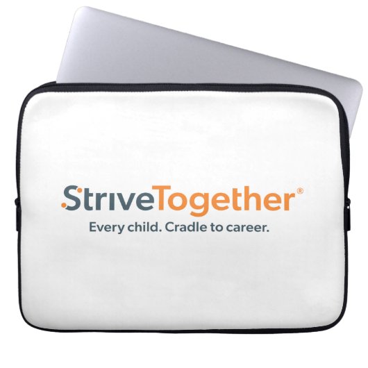 Laptop Case - White ラップトップスリーブ (正面)