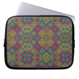 Laptop sleeve featuring a colorful ラップトップスリーブ