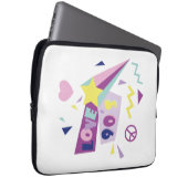 Laptophülle "crazy 90s" ラップトップスリーブ (正面右)