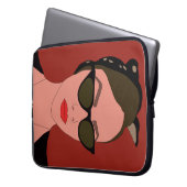 Laptophüllen elegant laptopschutzhülle ラップトップスリーブ (正面左)