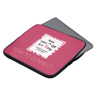 Laptopschutzhülle - RED - QR - GLAM Collection ラップトップスリーブ