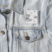 Laputa、Balnibari、Luggnaggの地図 缶バッジ (インサイチュ)