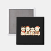 Lar Bears Kids Boys Girls Christmas Lar Bears マグネット (正面/裏面)
