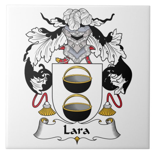 Laraの家紋 タイル (正面)