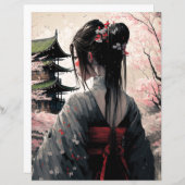 Lara Japan - Papierblatt (正面/裏面)