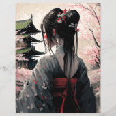 Lara Japan - Papierblatt (正面)