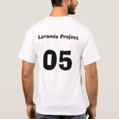 Laramieのプロジェクト Tシャツ (裏面)