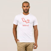 Laravel – ベーシックBella Canvas Tシャツ (正面フル)