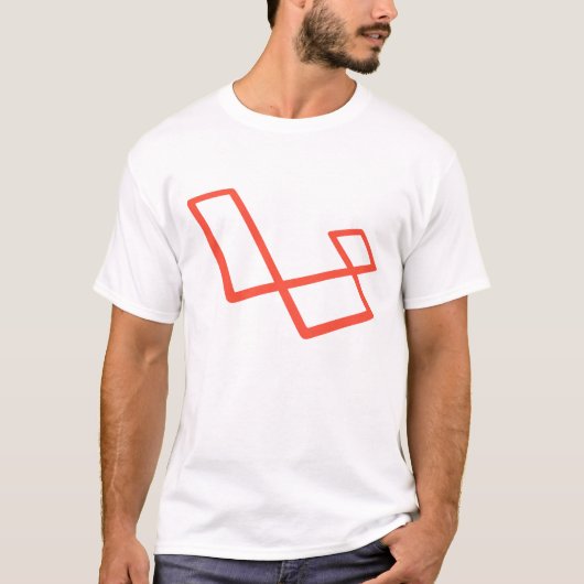 Laravel PHPフレームワーク Tシャツ (正面)