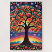 L'arbre de l'amour ジグソーパズル (縦)