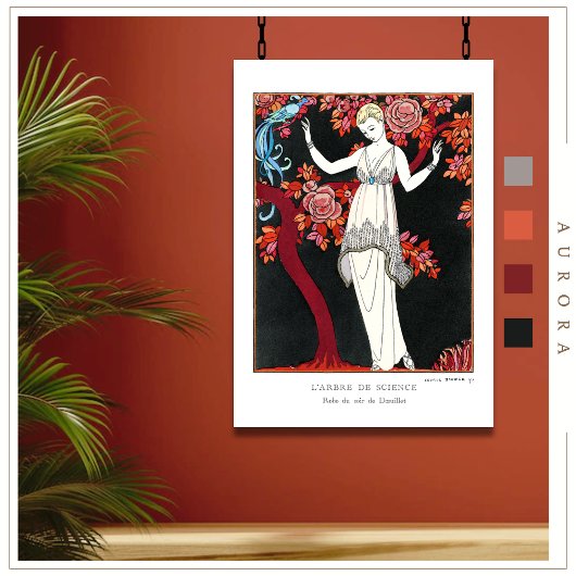 L'Arbre de Science (1914) by George Barbier ポスター