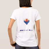 L'arcのカスタムなワイシャツ Tシャツ (裏面)