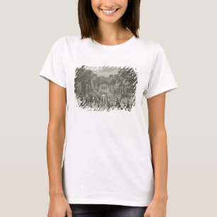 L'Arc de Triomphe、バーセイルズ(版木、銅版、版画) Tシャツ