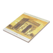 L'Arc de Triomphe、パリ1840年 タイル (側面)