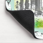 L'Arc de Triomphe Collageの芸術 マウスパッド (コーナー)