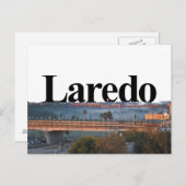 LaredoとLaredoが空にあるTXスカイライン ポストカード (正面/裏面)