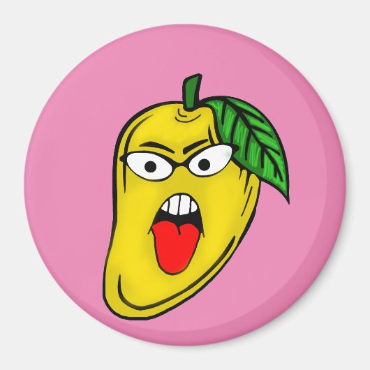 Large, 3 Inch Circle Magnet マグネット (正面)