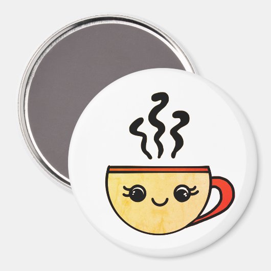 Large, 3 Inch Circle Magnet マグネット (正面/裏面)