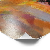 Large Abstract Acrylic Painting フォトプリント (角)