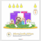 Large Adventerance Candleスタンプ シール (シート)