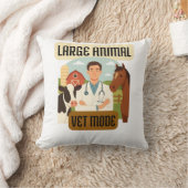 Large Animal Veterinarian – Farm Vet Mode Design クッション (ブランケット)