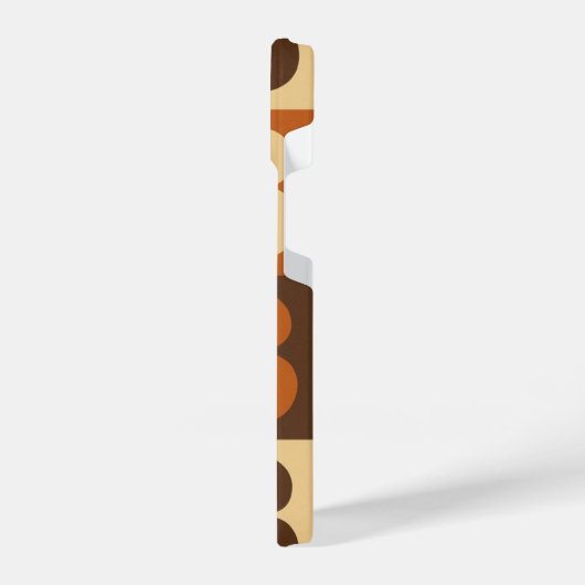 “Large B Graphic Phone Case, Stylish Protector” iPhoneケース (左側面)