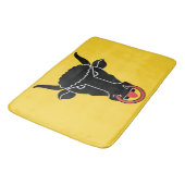 Large bath mat with flag of Uri Canton, Swiss バスマット (アングル)