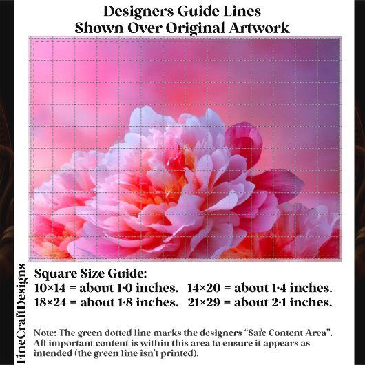 Large Beautiful Pink Peony Flower EY9L Decoupage 薄葉紙