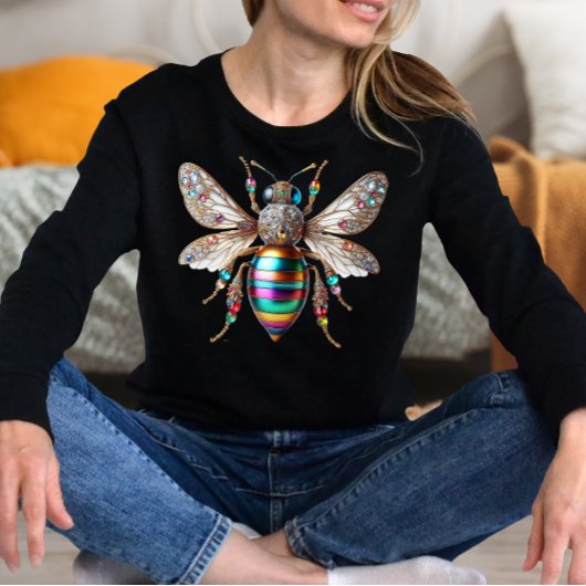 Large Bejewelled Bee Tシャツ
