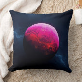 Large Bright Pink Planet クッション (ブランケット)