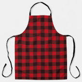 Large Checkered Apron エプロン (正面)