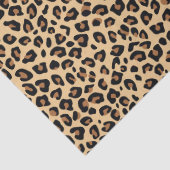 Large Classic Tan and Black Leopard Fur Spots 薄葉紙 (詳細)