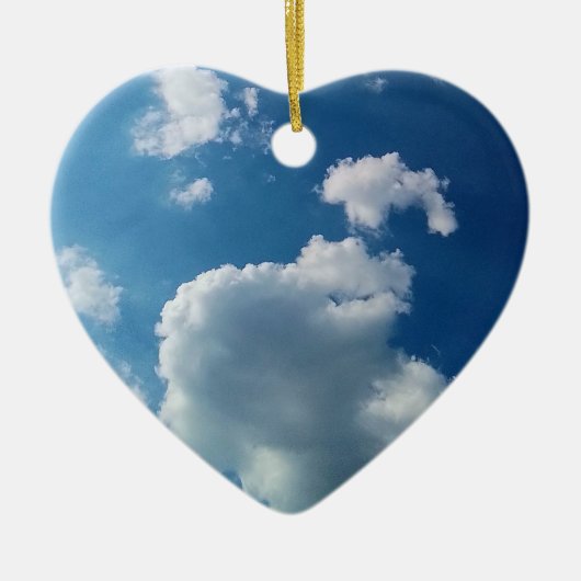 Large cloud セラミックオーナメント (正面)
