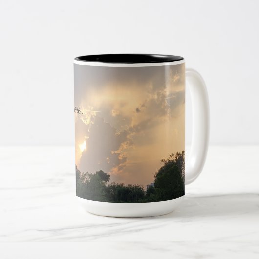 Large Coffee Mug ツートーンマグカップ (正面右)