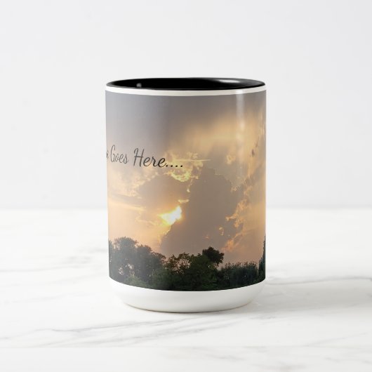 Large Coffee Mug ツートーンマグカップ (中央)