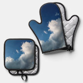 Large corner of clouds 鍋つかみ&鍋敷きセット (正面/裏面)