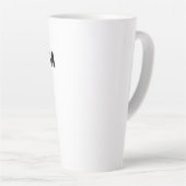 Large Custom Latte Mug Blank Template - 17oz カフェラテマグ (右アングル)