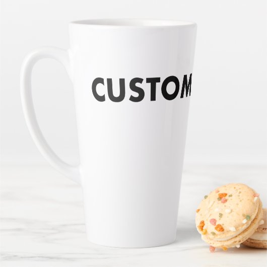 Large Custom Latte Mug Blank Template - 17oz カフェラテマグ (インサイチュ)