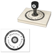 Large Custom Logo Rubber Stamp ラバースタンプ (押印)