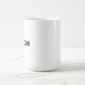 Large Custom Mug Blank Template - 15oz コーヒーマグカップ (中央)