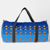 Large Duffel Bag - Diamond Gradient Edge  ダッフルバッグ (正面)