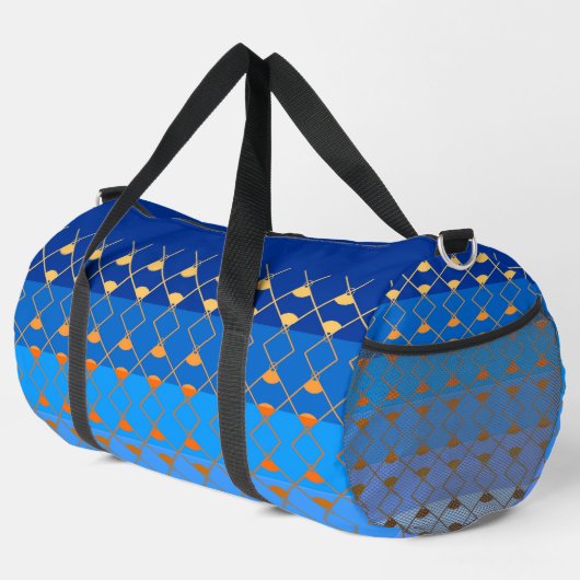 Large Duffel Bag - Diamond Gradient Edge  ダッフルバッグ (右コーナー)