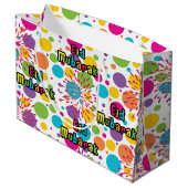 Large Eid Mubarak Gift Bag ラージペーパーバッグ (裏面アングル)