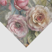 Large Fantasy Floral Angles Decoupage Paper 薄葉紙 (詳細)