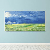 Large Fine Art Painting Van Gogh Landscape キャンバスプリント (インサイチュ (ウッドフロア))