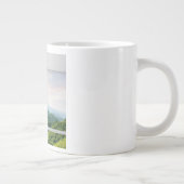 Large-Format Digital Mural Immersive Biophilic Lan ジャンボコーヒーマグカップ (右)