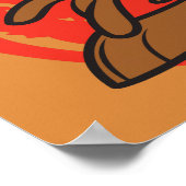 Large Grin TAZ™ ポスター (角)