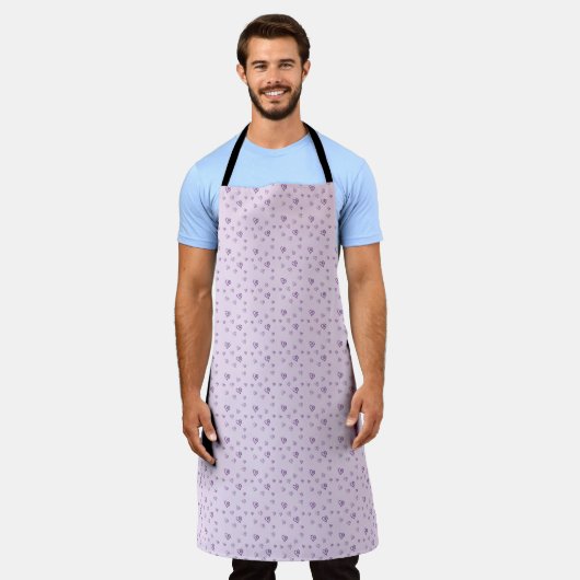 Large Hearts Apron エプロン (着用した状態)